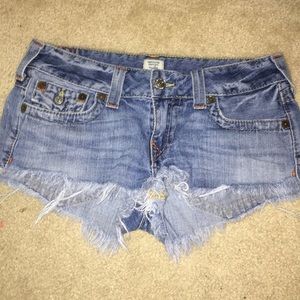 True religion Jean Shorts
